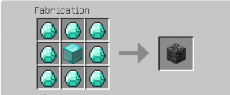 Fabrication de la bedrock